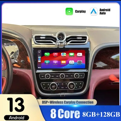 10.9'' Tesla Style Screen GPS Navi For Bentley Continental GT 2005-2019 Car Radio
