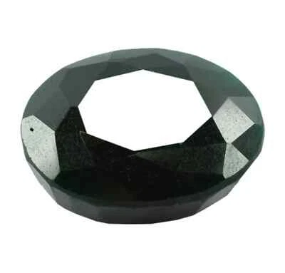 Natural 302 Ct EGL Certified Colombian Green Emerald Gemstone Oval Shape - Image 1 of 2