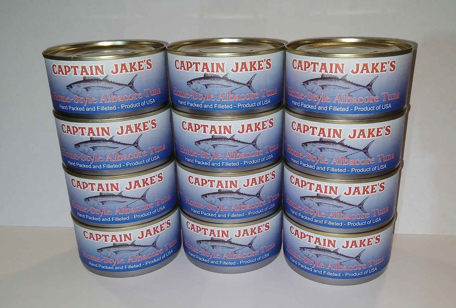 Captain Jake's Canned Albacore Tuna - premium fish caught off Oregon, USA.
