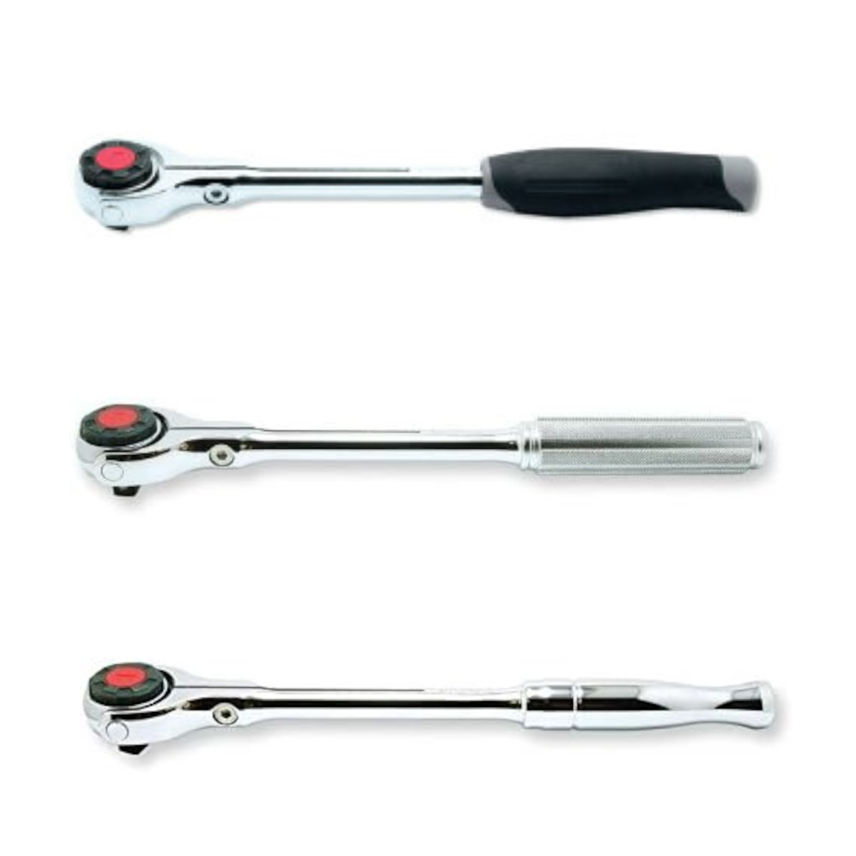 Ko-Ken 3776 3/8(9.5mm)SQ. Swivel Head Ratchet Handle 280mm 3776J