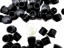 3/8" Hole Fit Sheet Metal Hole Plug Black Nylon Cap Fits 3/8" Hole 1/8" Panel