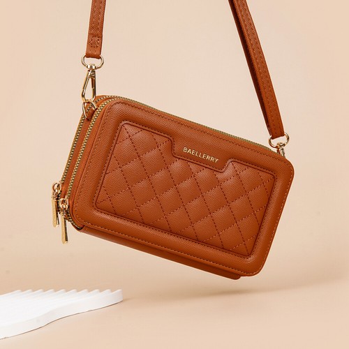 Women’s Shoulder Bag Crossbody Money Bag Credit Card Wallet Holder Zipper Purse - Picture 26 of 27