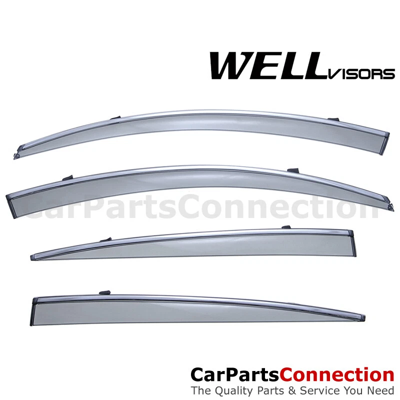 Viseras de ventana WellVisors 06-11 para Lexus GS300 GS350 GS430 GS450h GS460 laterales Foto 2 de 4
