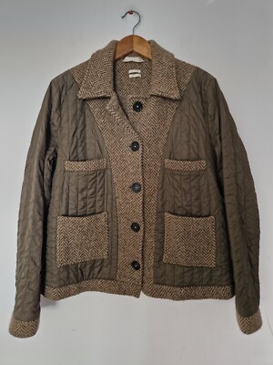 MASSIMO ALBA Wool Rich (70%) Reversible Tweed Field Blazer/Sakko Gr. M