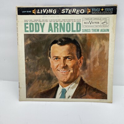 Eddy Arnold - Sings Them Again Vinyl LP   Great Condition  