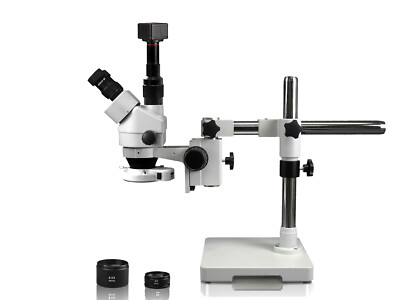 Vision Scientific VS-3FZ-IFR07-5N Simul-Focal Trinocular Zoom Stereo Microscope