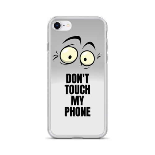 Dostosowane etui na telefon do iPhone® - "Don't Touch My Phone" - Zdjęcie 1 z 25