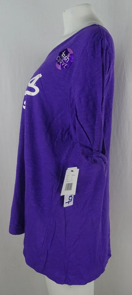 LSU Tigers NCAA Touch by Alyssa Milano Women's Plus Size T-Shirt - Image 3 of 4