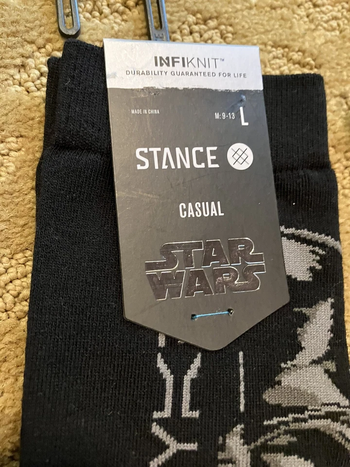 2 Pr. Stance Hombre Talla Calcetines L Star Wars Lord Vador & Kevin Lyons Diseño de Adorno Foto 3 de 4