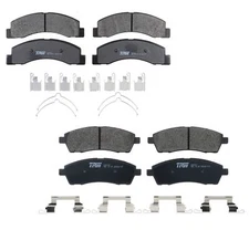 TRW Pro Front and Rear Metallic Brake Pad Set Kit For Excursion F-250 Super Duty