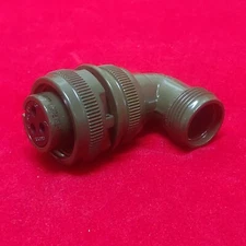 KUKDONG MS3108A-14S-7S Circular MIL SPEC Connector 90°Angle Plug 3 Pin