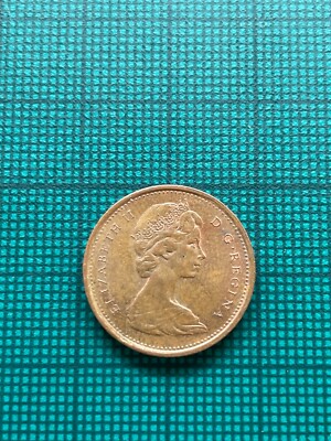 1867-1967 Queen Elizabeth II D. G. REGINA Canada ONE 1 cent Dove
