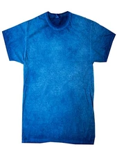 Multi-Color Oil Wash T-Shirts Adult Small to 3XL 100% Cotton Short Sleeve