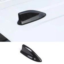 For Toyota Tundra 2022-2024 ABS Carbon Fiber Shark Fin Antenna Aerial Cover Trim