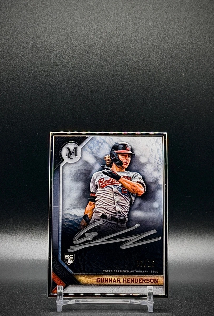 2023 Topps Museum Collection - Gunnar Henderson #MFA-GH for sale