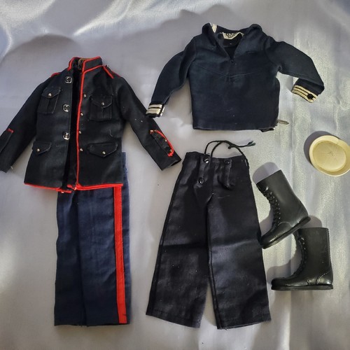 G.I. Joe Navy Shore Patrol & Marine Dress Uniforms 1964 - Picture 2 of 15