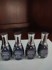 Sally Hansen Diamond Strength No Chip Nail Polish 470 Black Tie Lot Of 4