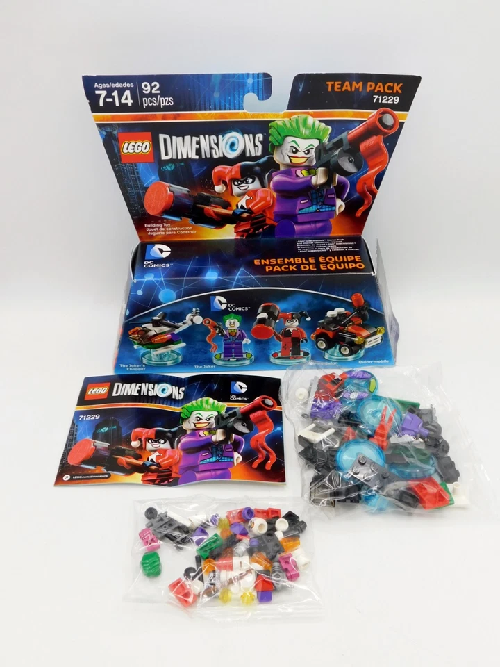 Lego Dimensions LOT OF 3 Team & Level Pack 71202, 71247, 71229 Simpsons, DC - Image 4 of 4