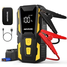 DBPOWER 5000A Car Jump Starter 12V Portable Jumper Box 12v Battery Pack Charger