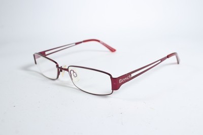 Bench Brille BCH-10 Damen Rot C1 Vollrand Metall Brille Brillengestell