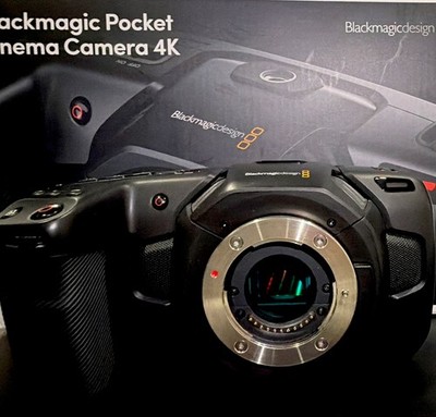Final OFFER BlackDesign Pocket Cinema Camera 4K UHD 5in LCD CFast 2.0 USB-C HDMI