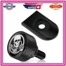 Skull Seat Bolt Screw Mount for Harley Davidson Sportster Softail Dyna 1996-2026