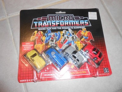 TRANSORMERS G1 1988 NEW SEALED UNOPENED Micromaster Autobot Car Toys  *NICE*