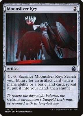 Moonsilver Key (255) Innistrad: Midnight Hunt MID MTG Magic