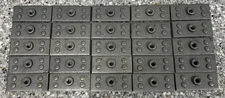 STAUFF (25 PACK) Single Welded Plate Twin Series 3D Carbon Steel Grey SP-3D-U-W2