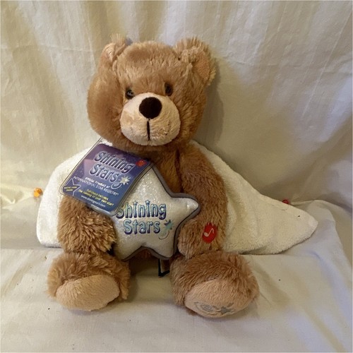 Russ Shining Stars Bear Plush Stuffed Animal Small 2007 MPN 1007 Age 3+