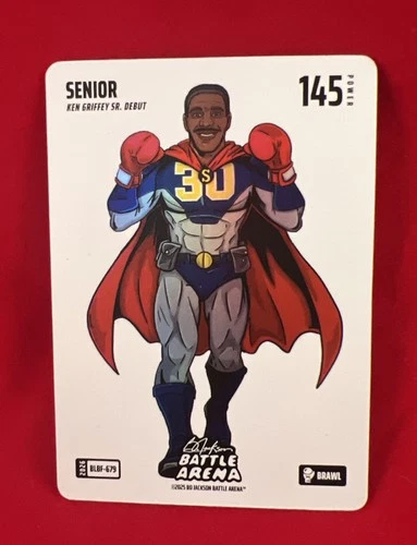2026 Bo Jackson Battle Arena # BLBF-679 Ken Griffey SR Blizzard Battlefoil Brawl