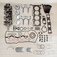 For Hyundai Kia 2.4L G4KJ Engine Rebuild Overhaul Kit Crankshaft Con Rods Piston