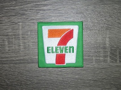 7-Eleven Convenience Store Embroidered Iron On Patch 3'' x 3''