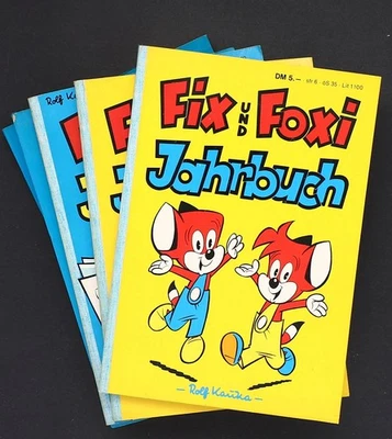 FIX und FOXI JAHRBUCH 1972-77 SC Comic Album Gevacur Verlag Rolf Kauka Auswahl - Bild 1 von 4