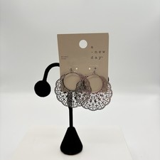 A New Day Hoop Earrings Silver