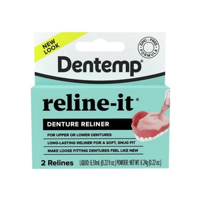 D.O.C. Reline-It Denture Reliners 1 Each by Dentemp