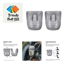 2 Pack - , Baby Cup Holder Compatible with UPPAbaby Vista, Cruz and Minu Stro...