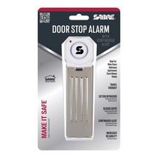Sabre HS-DSA Plastic Wedge Door Stop Security Alarm 120 db with Siren