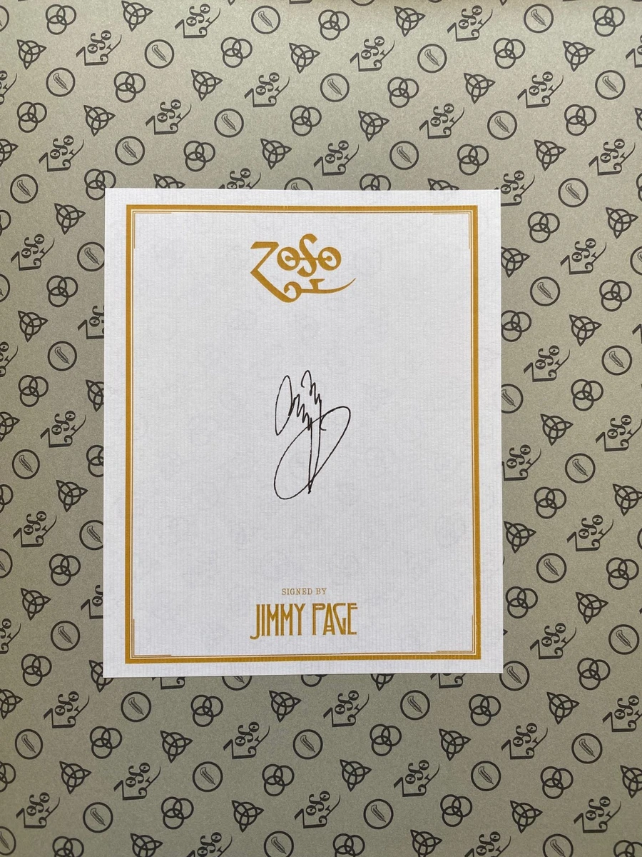 jimmy page signed products for sale | eBay