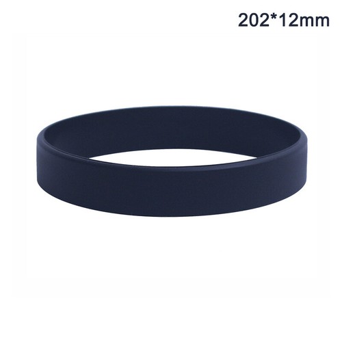 Wholesale Silicone Rubber Wristband Flexible Wrist Band Cuff Bracelet Sports - Picture 5 of 27