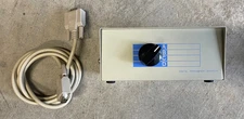 VINTAGE MIDI/DIN + VGA Data Transfer Switch  1 Input - 4 Outputs Rotary Dial