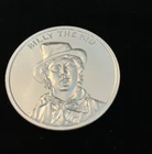 Wild West Legends Series Billy The Kid 1oz .999 Silver USA Made Round Intaglio