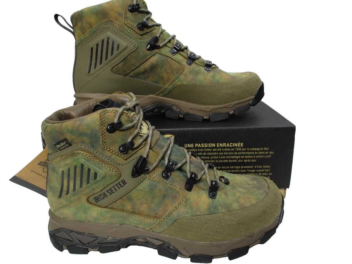 RED WING Irish Setter Hunt 2874 - Men\'s Waterproof Camo Hunting Boots -Size 13 D Las mejores ofertas en Hombre Camuflaje Irish Setter Parte  main image 3
