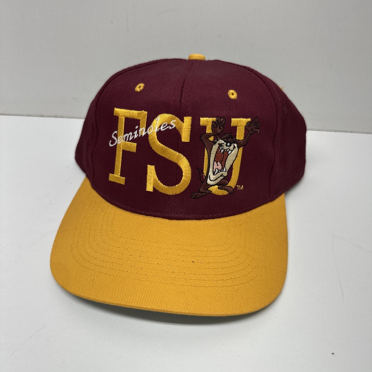 キャップ Florida seminoles 90s VINTAGE Florida State Seminoles Hat Cap Snap Back Swirl FSU