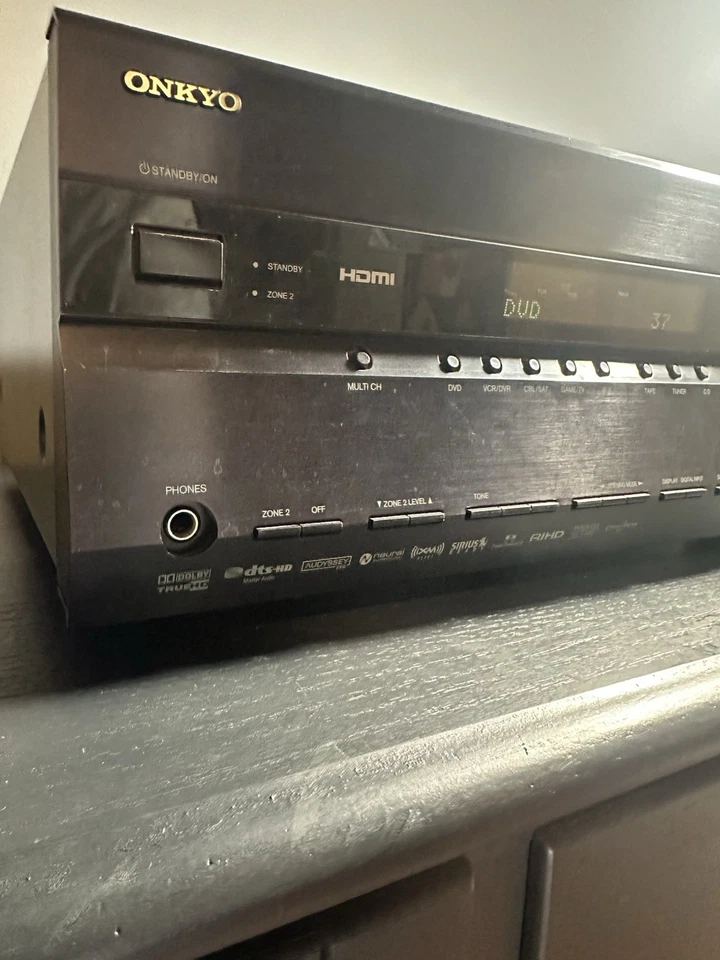 Onkyo TX-SR606 - 7.1 Ch HDMI Home Theater Surround Sound Receiver Stereo System - Image 4 of 4
