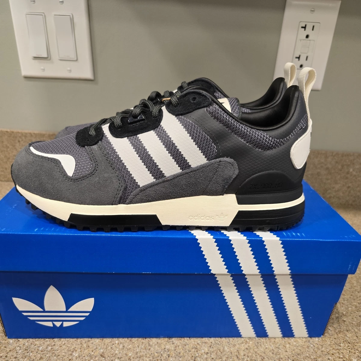adidas ZX 700 HD Black White for Sale | Authenticity Guaranteed | eBay