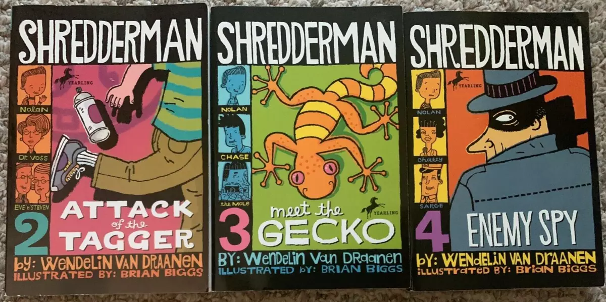 Shredderman: Enemy Spy (Shredderman Series)