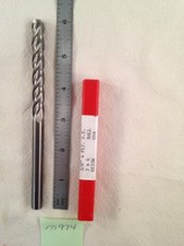 1 NEW 3/8" DIAMETER CARBIDE END MILL 4 FLUTE. BALL. 6" OAL. USA. 3" LOC. M974