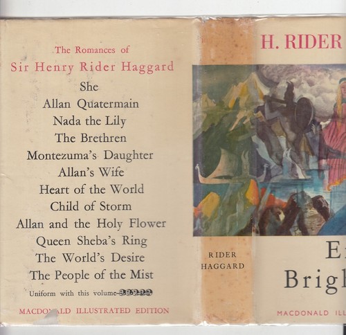ERIC BRIGHTEYES (H. Rider Haggard/British 3rd printing thus)6 - Picture 2 of 5