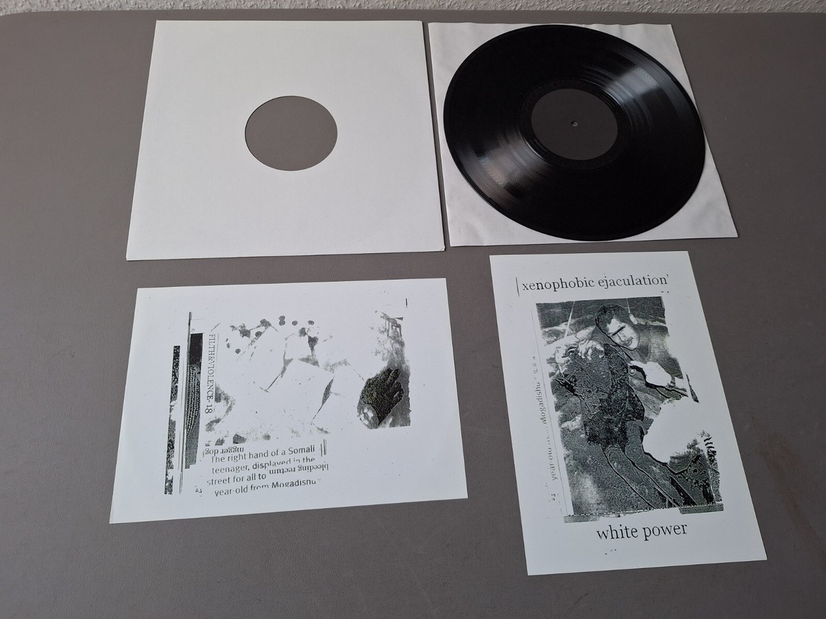XENOPHOBIC EJACUL. limited Vinyl LP W h i t e (2009 Finland) | eBay